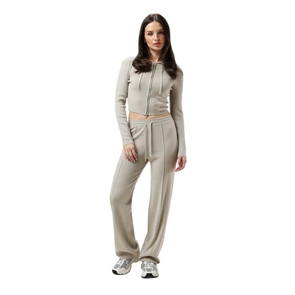 Stone - Lifestyle - Jack Wills Womens-Ladies Pintuck Trousers