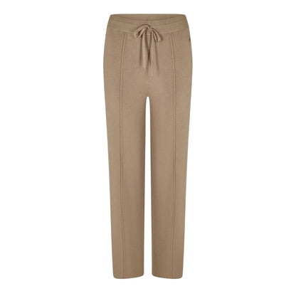 Taupe - Front - Jack Wills Womens-Ladies Pintuck Trousers
