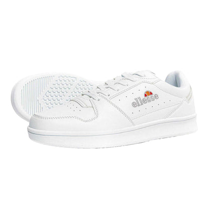 White - Back - Ellesse Mens Nole Trainers