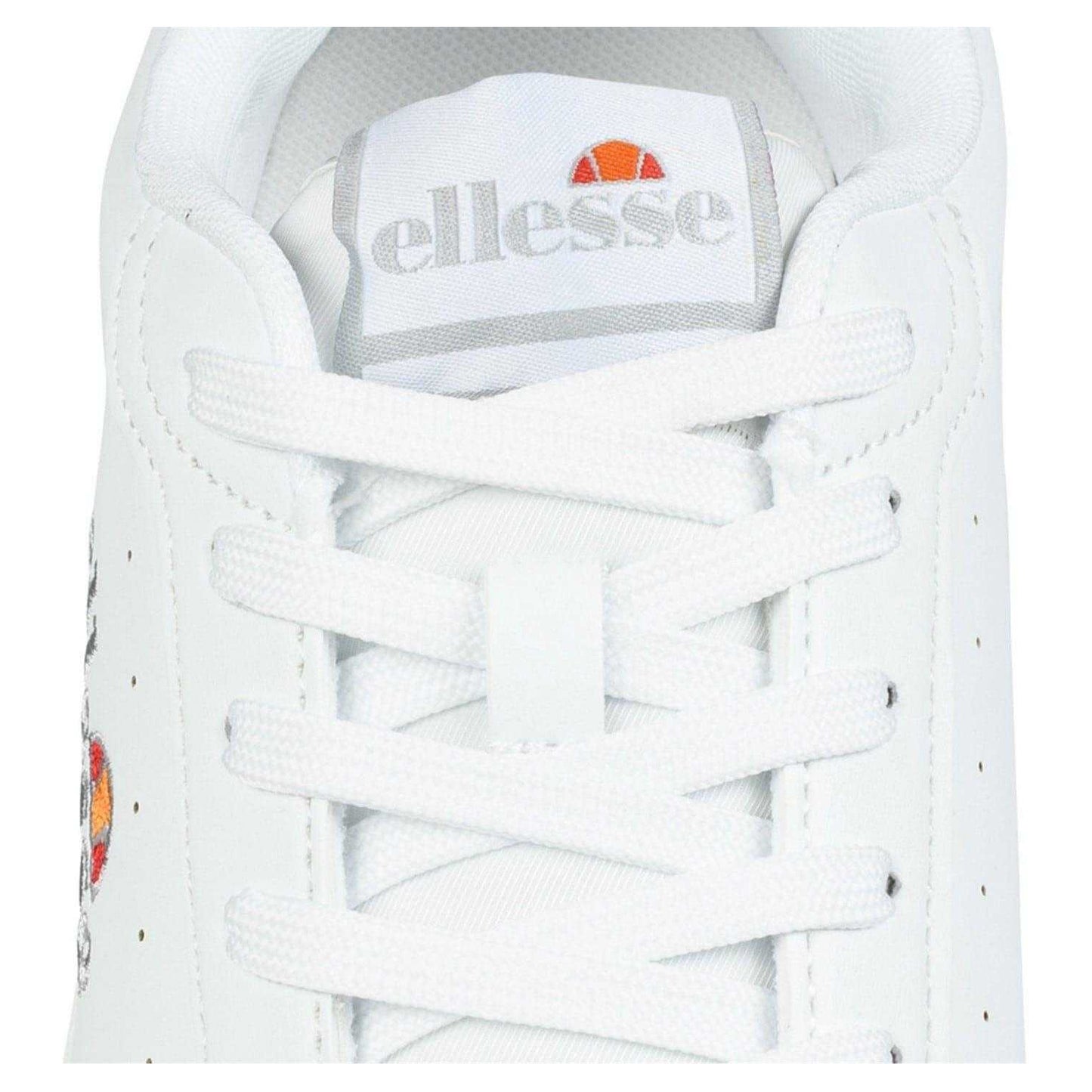 White - Side - Ellesse Mens Nole Trainers