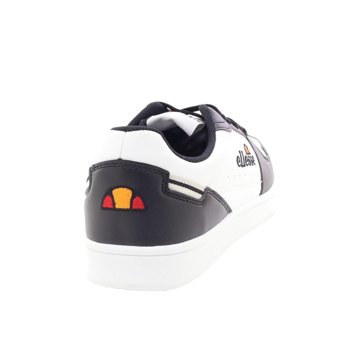 White-Black - Back - Ellesse Mens Nole Trainers