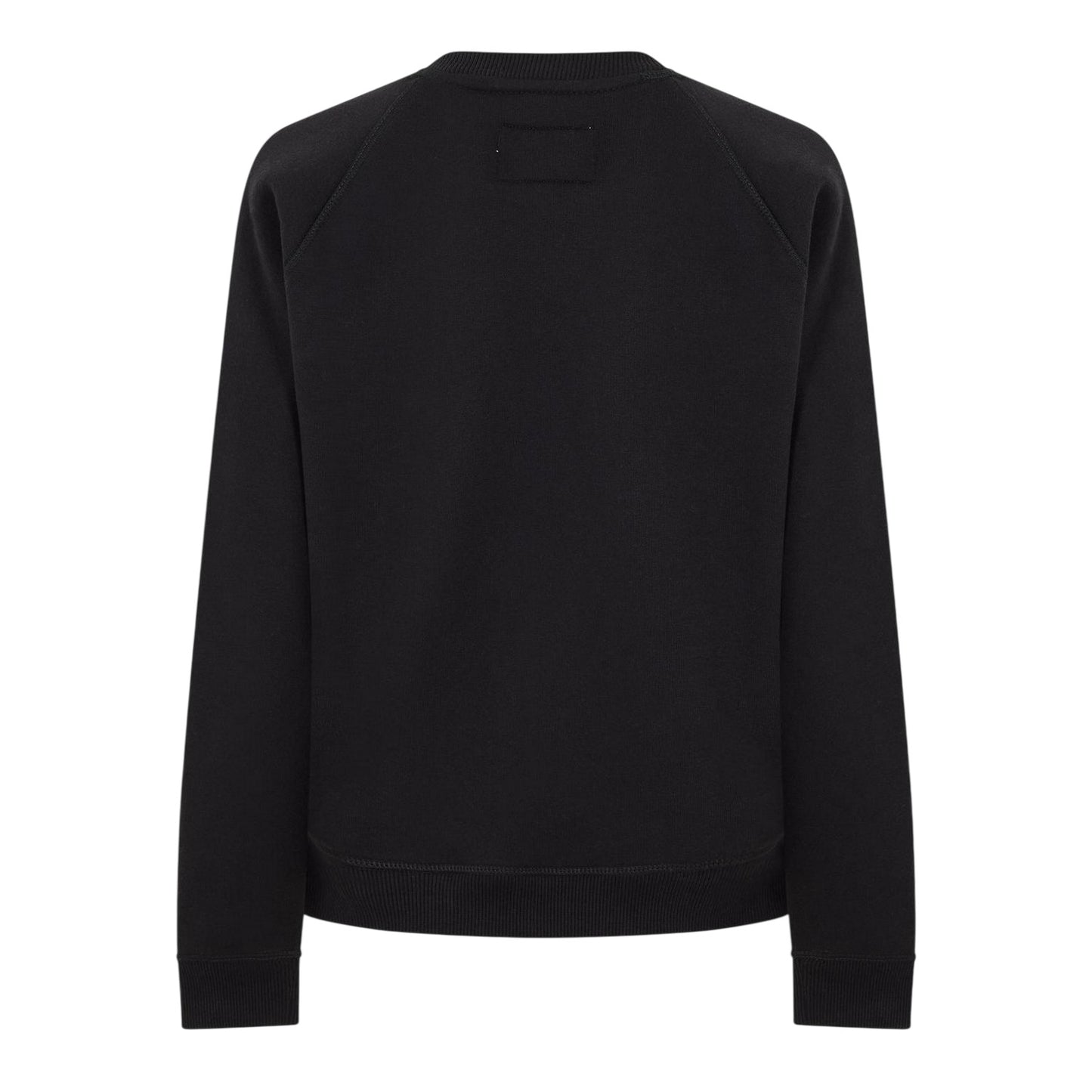 Black - Back - Jack Wills Womens-Ladies Hunston Graphic Crew Neck Sweatshirt