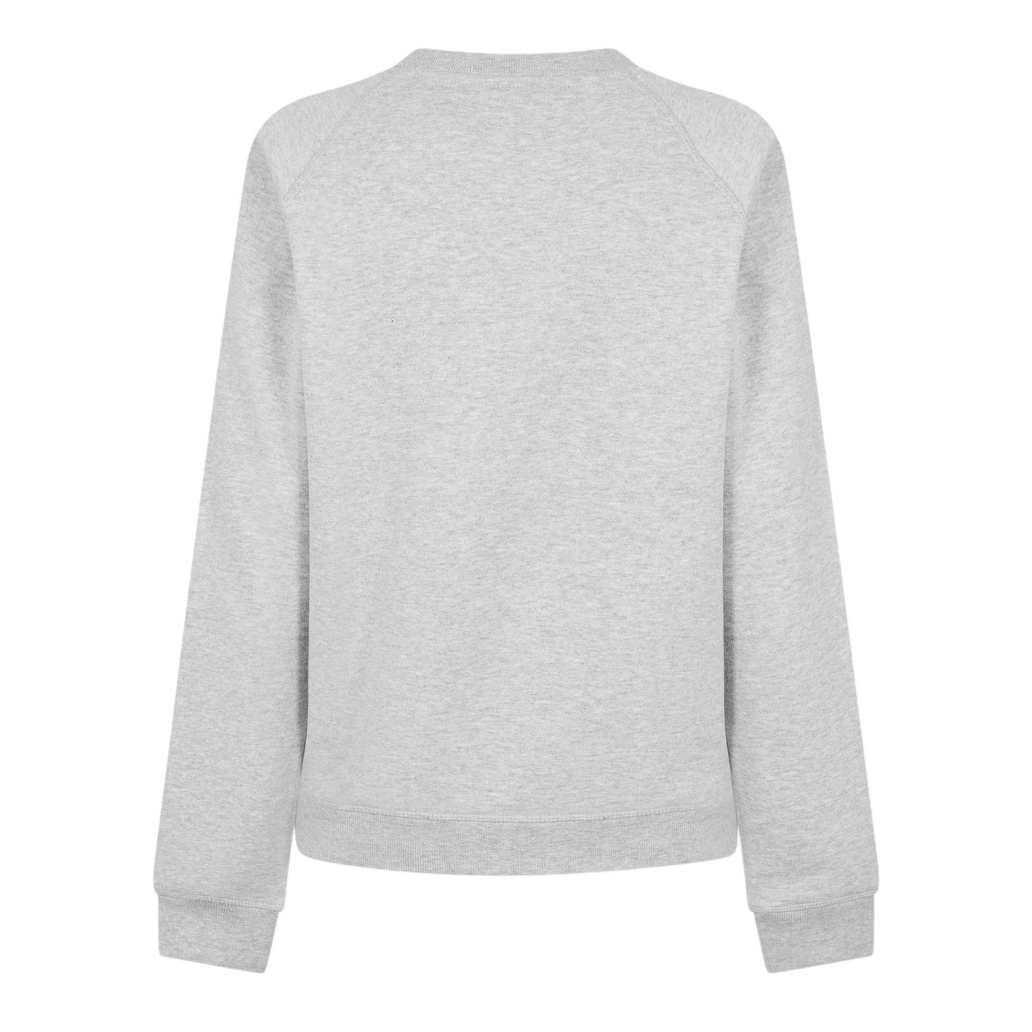 Grey Marl - Side - Jack Wills Womens-Ladies Hunston Graphic Crew Neck Sweatshirt