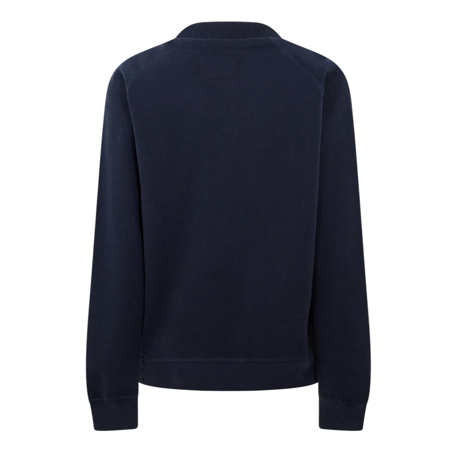 Navy - Back - Jack Wills Womens-Ladies Hunston Graphic Crew Neck Sweatshirt