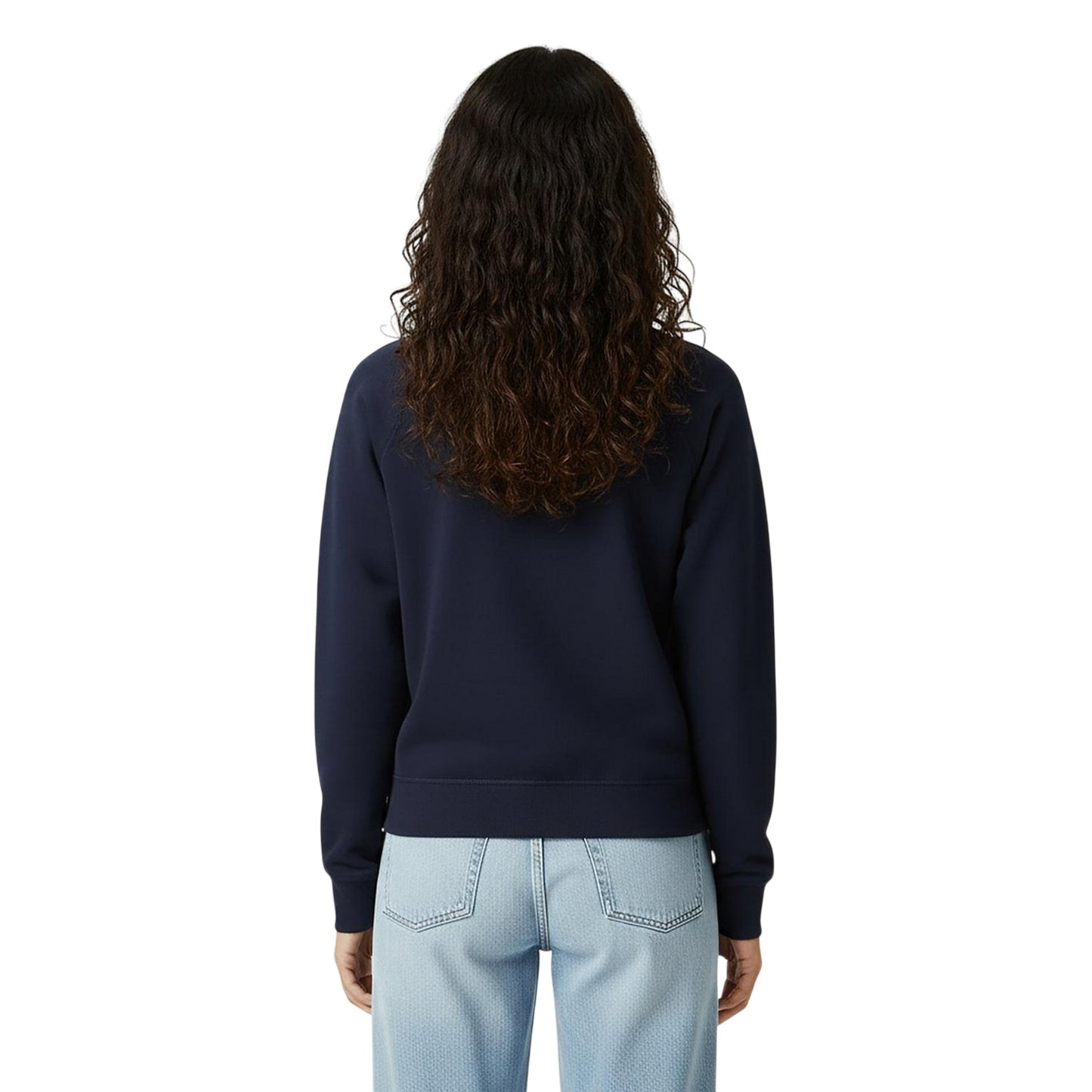 Navy - Lifestyle - Jack Wills Womens-Ladies Hunston Graphic Crew Neck Sweatshirt