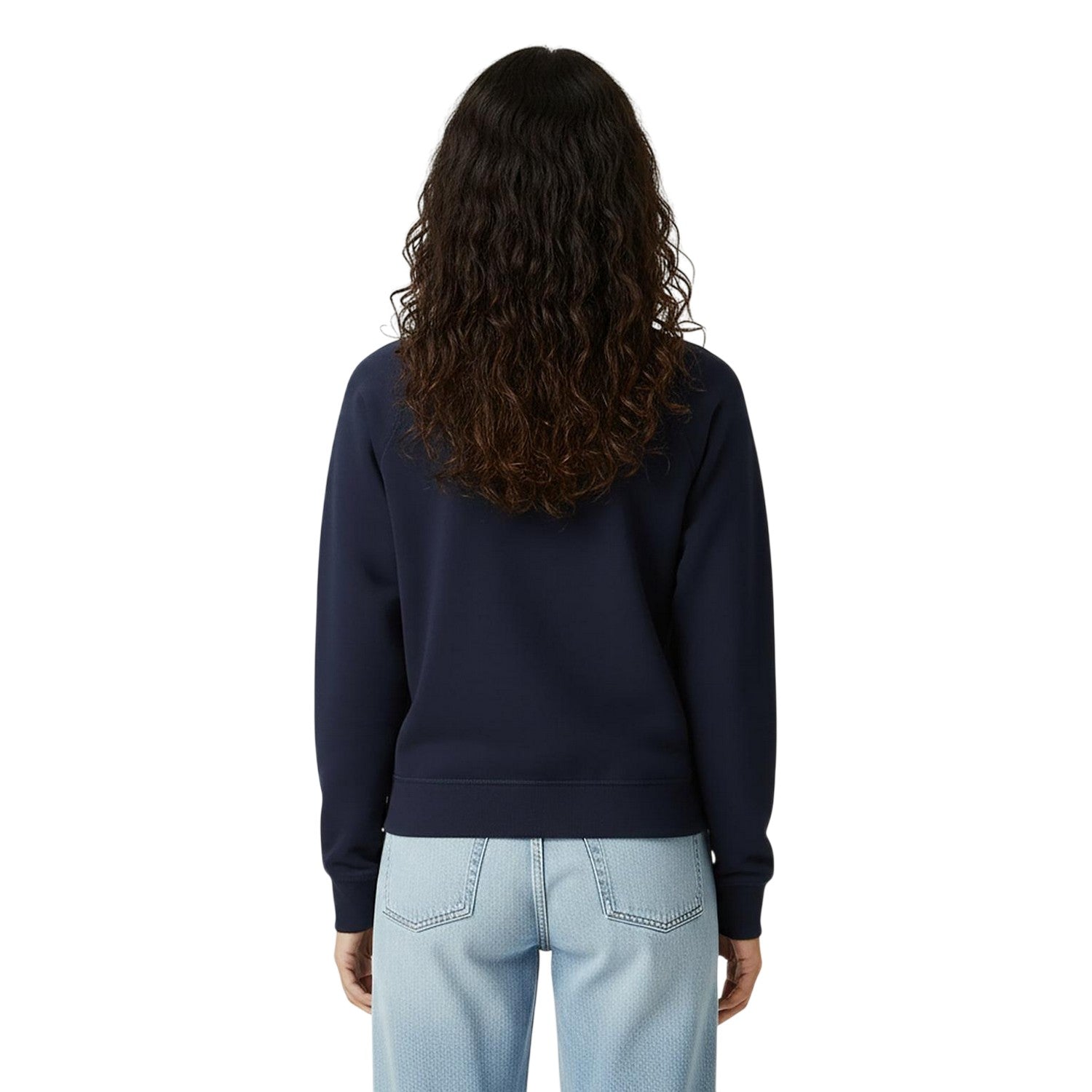 Navy - Lifestyle - Jack Wills Womens-Ladies Hunston Graphic Crew Neck Sweatshirt