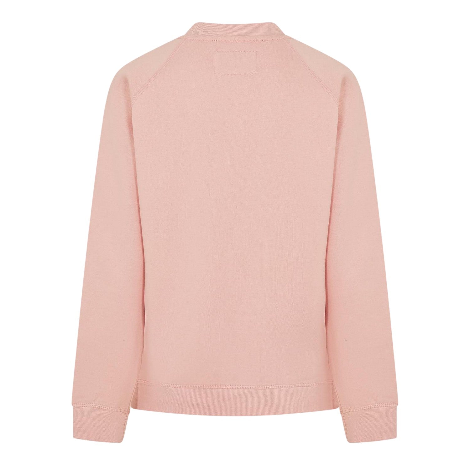 Soft Pink - Back - Jack Wills Womens-Ladies Hunston Graphic Crew Neck Sweatshirt