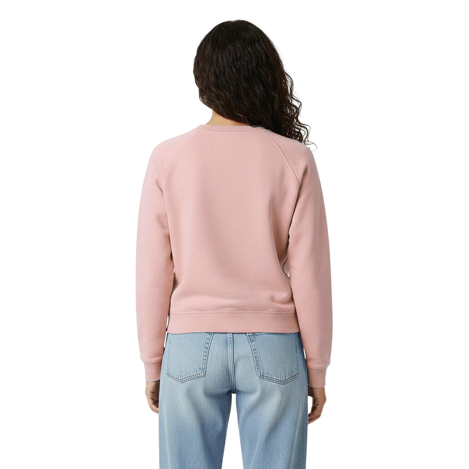 Soft Pink - Lifestyle - Jack Wills Womens-Ladies Hunston Graphic Crew Neck Sweatshirt