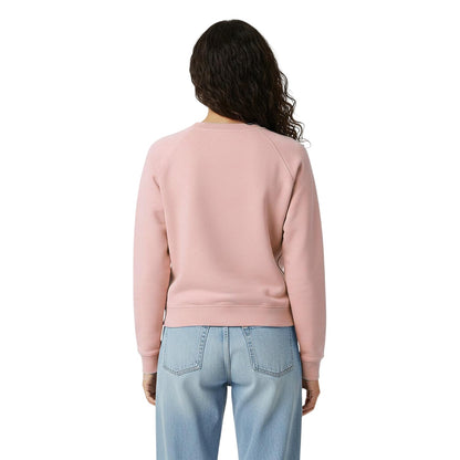Soft Pink - Lifestyle - Jack Wills Womens-Ladies Hunston Graphic Crew Neck Sweatshirt