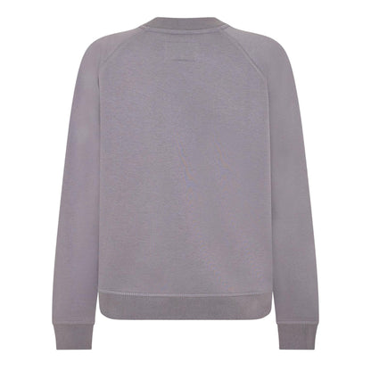 Dusky Blue - Back - Jack Wills Womens-Ladies Hunston Graphic Crew Neck Sweatshirt