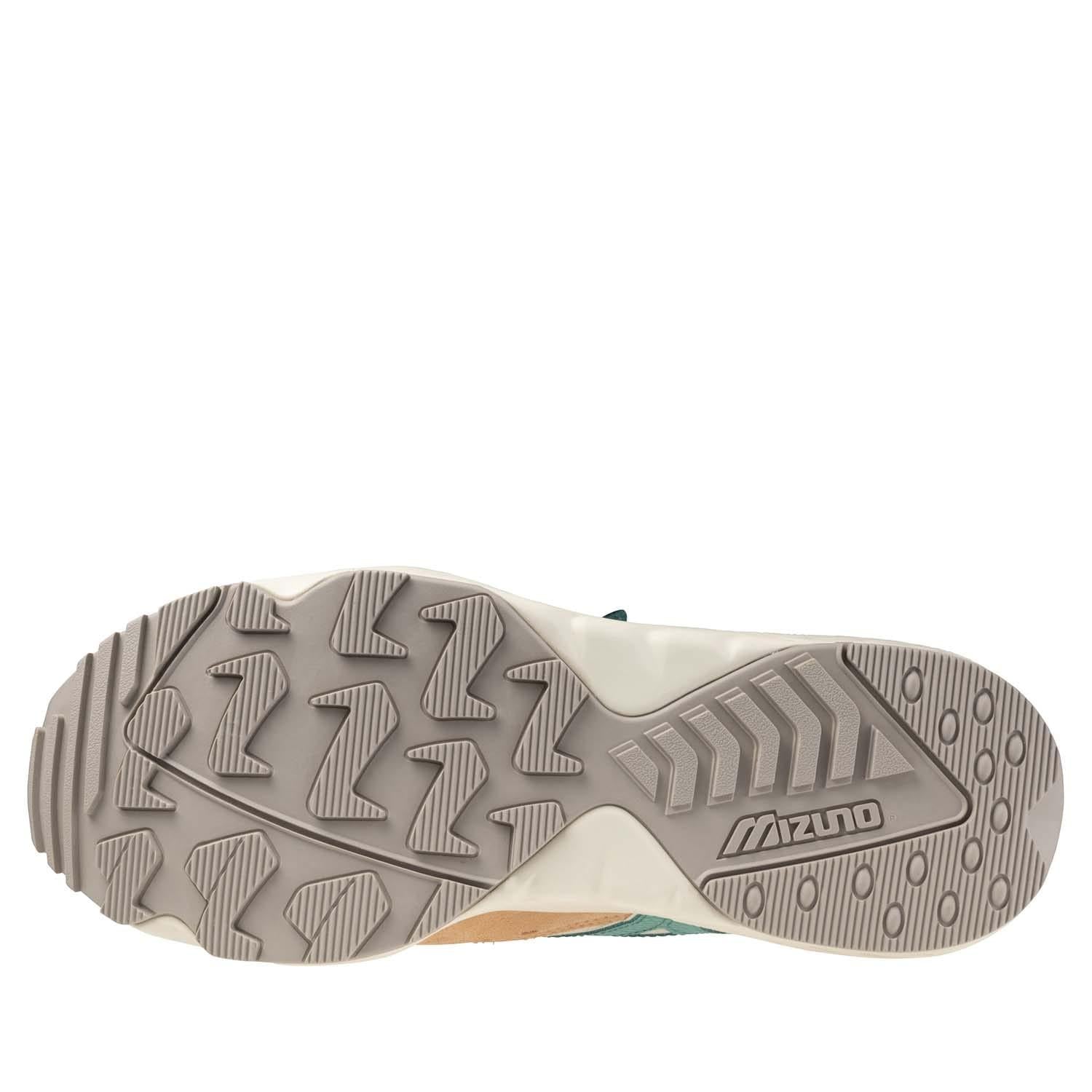 Peach - Side - Mizuno Mens Contender Sportstyle Suede Trainers