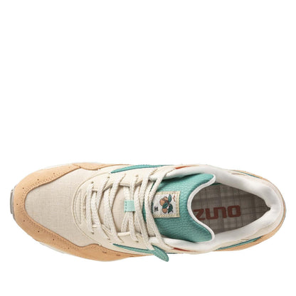 Peach - Pack Shot - Mizuno Mens Contender Sportstyle Suede Trainers
