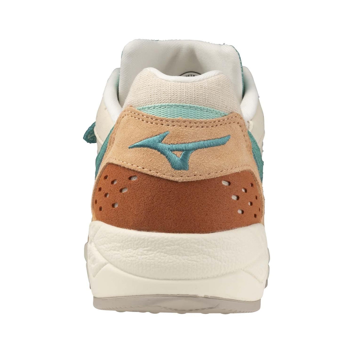 Peach - Back - Mizuno Mens Contender Sportstyle Suede Trainers