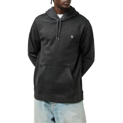 Dark Charcoal - Lifestyle - Original Penguin Mens Hooded Regular Hoodie