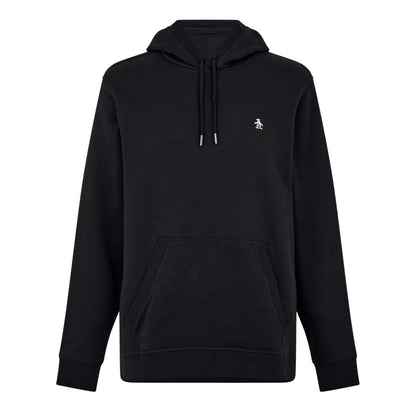 True Black - Front - Original Penguin Mens Hooded Regular Hoodie