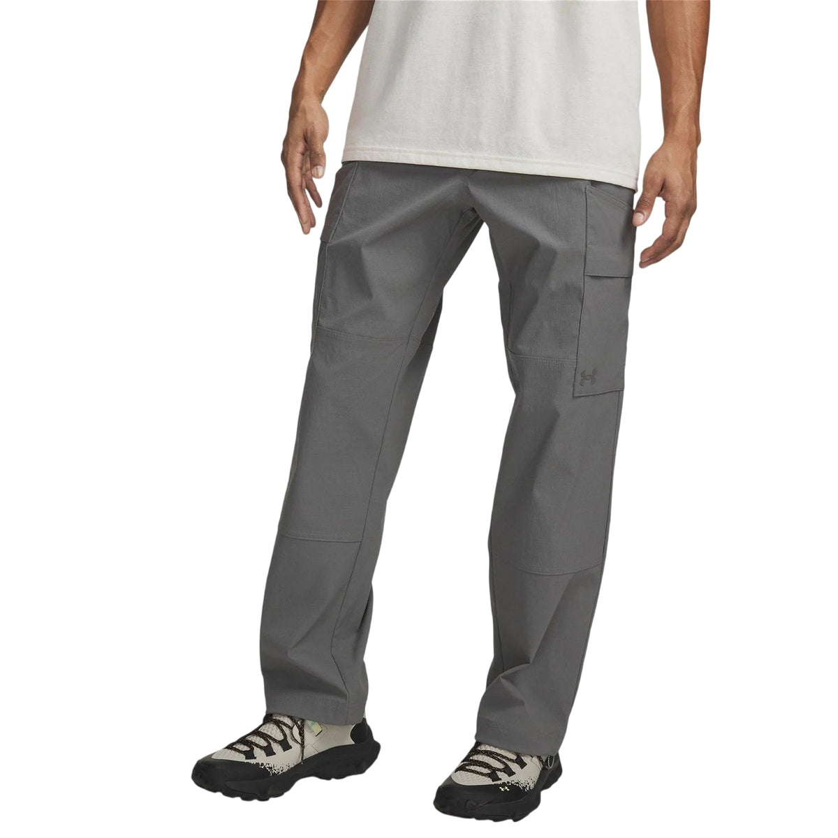 Green Clay - Front - Under Armour Mens Walking Trousers