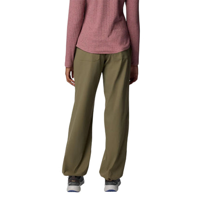 Green - Back - Columbia Womens-Ladies Loose Fit Hiking Trousers