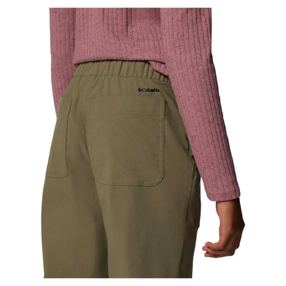 Green - Side - Columbia Womens-Ladies Loose Fit Hiking Trousers