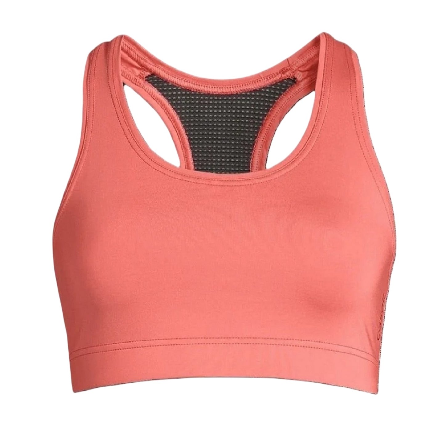 Deep Coral - Front - Casall Womens-Ladies Iconi Scoop Neck Snug Fit Sports Bra
