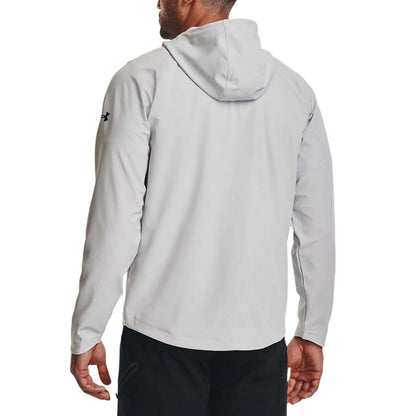 Grey - Pack Shot - Under Armour Mens Unstoppable Jacket
