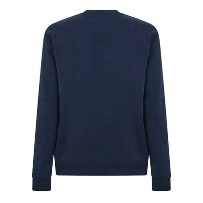 Navy - Back - Jack Wills Mens Jacquard Crew Neck Sweatshirt