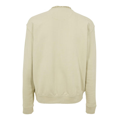 Pistachio - Back - Jack Wills Mens Jacquard Crew Neck Sweatshirt