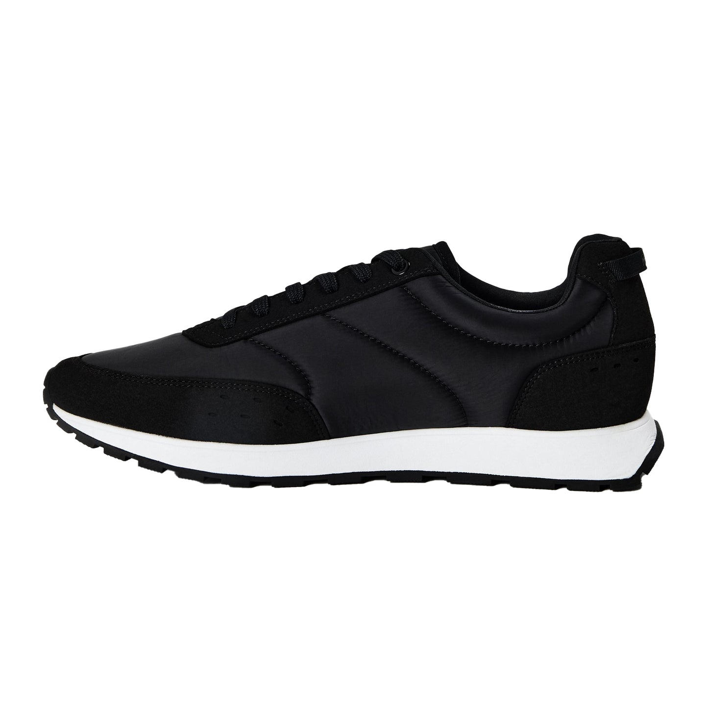 Black - Back - Hugo Mens Icelin Nylon Running Trainers