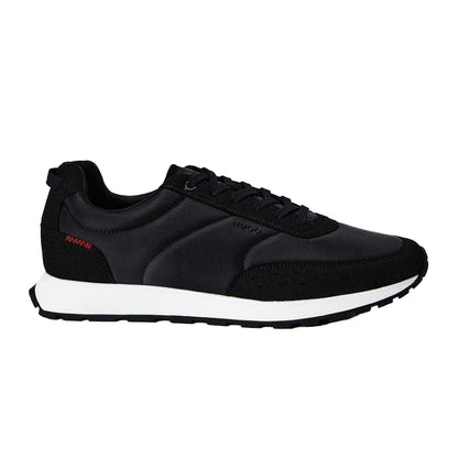 Black - Front - Hugo Mens Icelin Nylon Running Trainers