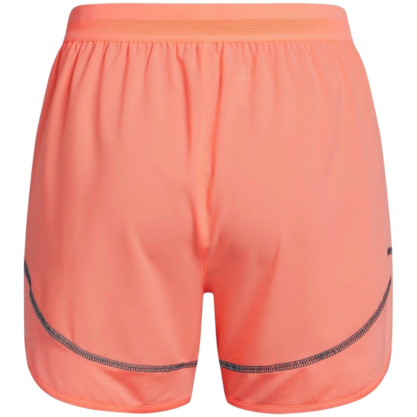 Orange - Back - Under Armour Womens-Ladies Challenger Pro Shorts