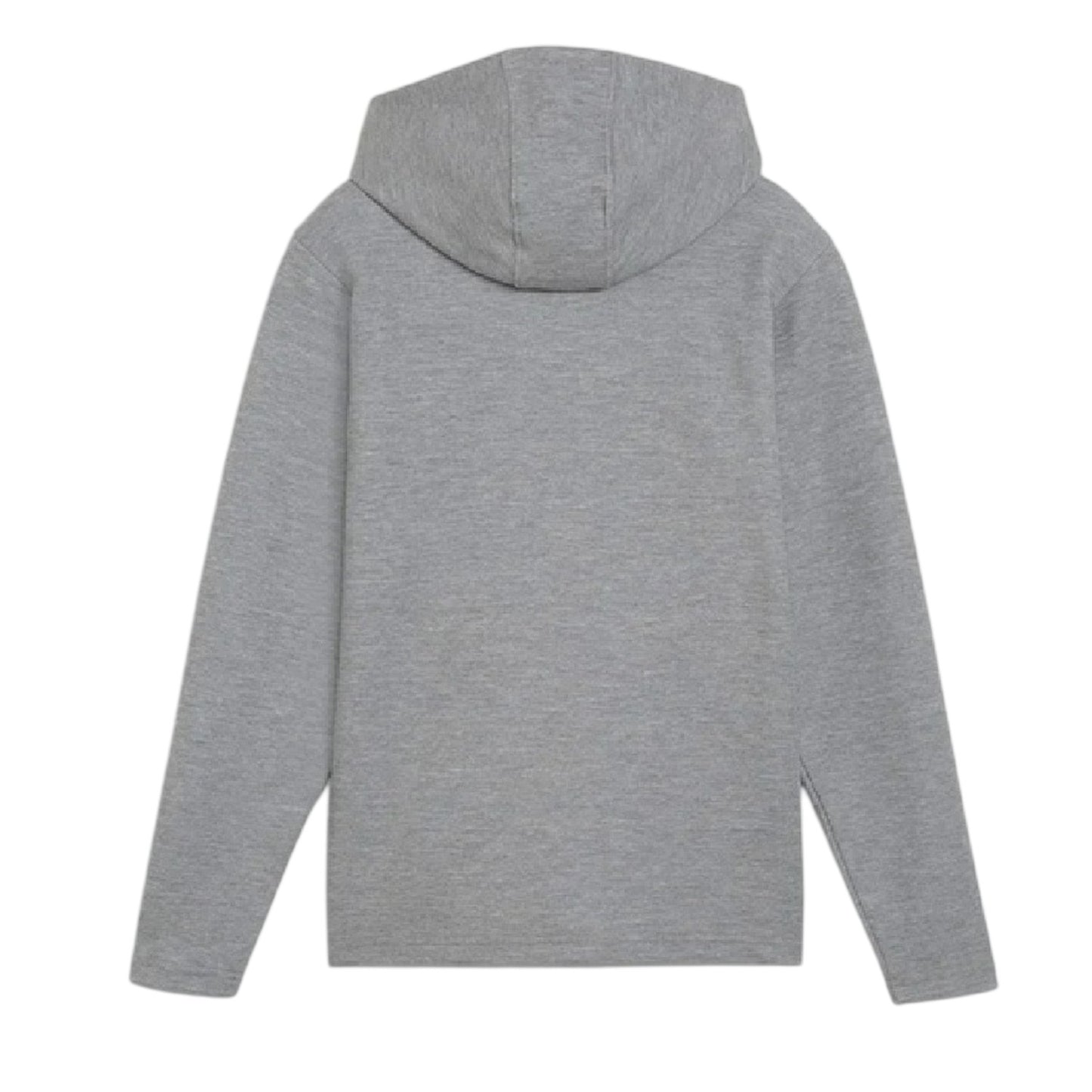 Grey - Back - Puma Childrens-Kids TeamFINAL Casuals Hooded Jacket