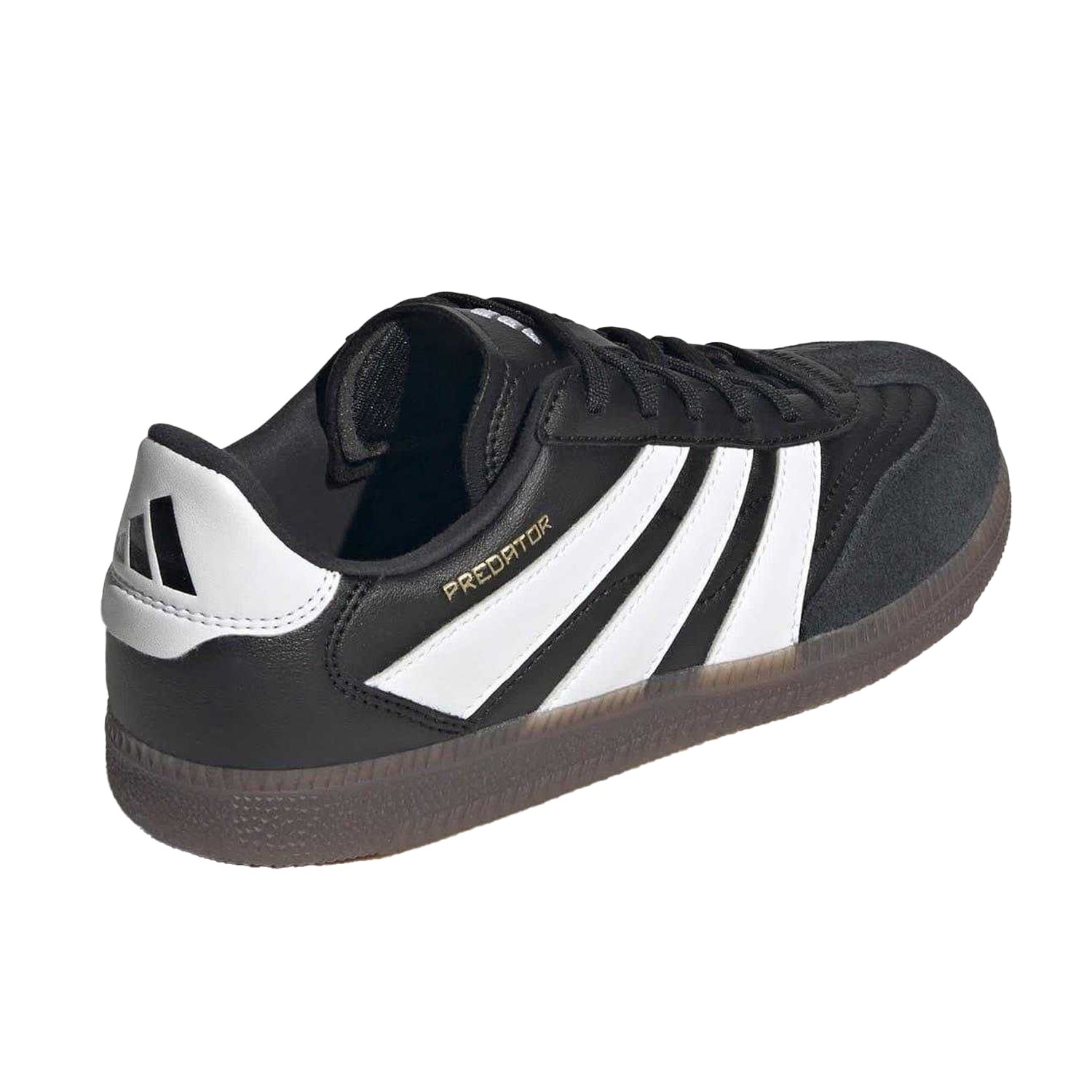 Black - Back - Adidas Unisex Adult Predator Freestyle Stripes Trainers