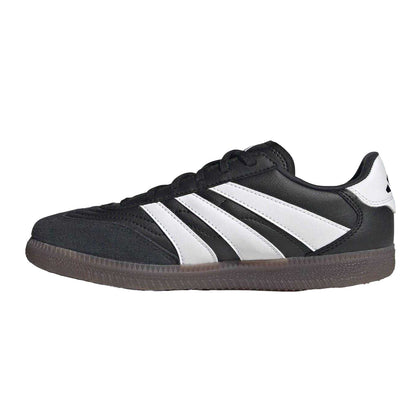 Black - Side - Adidas Unisex Adult Predator Freestyle Stripes Trainers