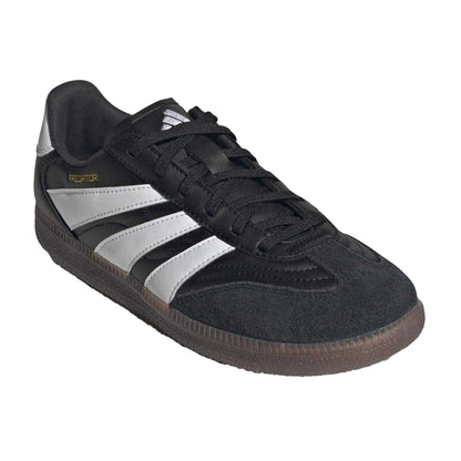 Black - Pack Shot - Adidas Unisex Adult Predator Freestyle Stripes Trainers