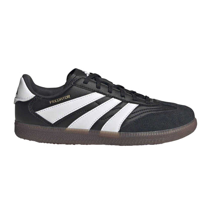 Black - Front - Adidas Unisex Adult Predator Freestyle Stripes Trainers