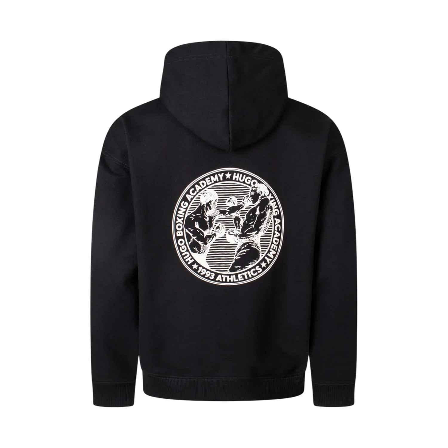 Black - Back - Hugo Unisex Adult Graphic Print Sweatshirt