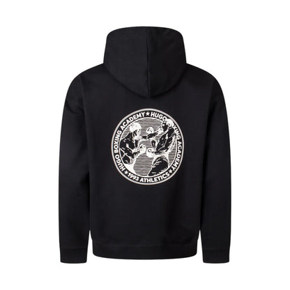Black - Back - Hugo Unisex Adult Graphic Print Sweatshirt