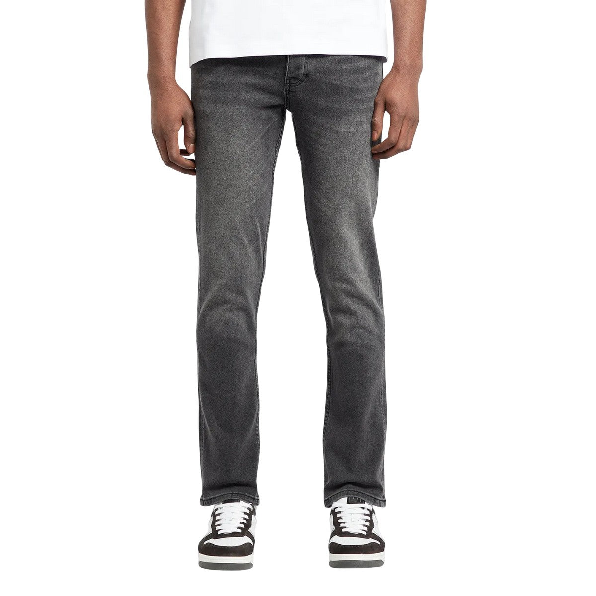 Grey - Lifestyle - Unlike Humans Mens Denim Tapered Jeans