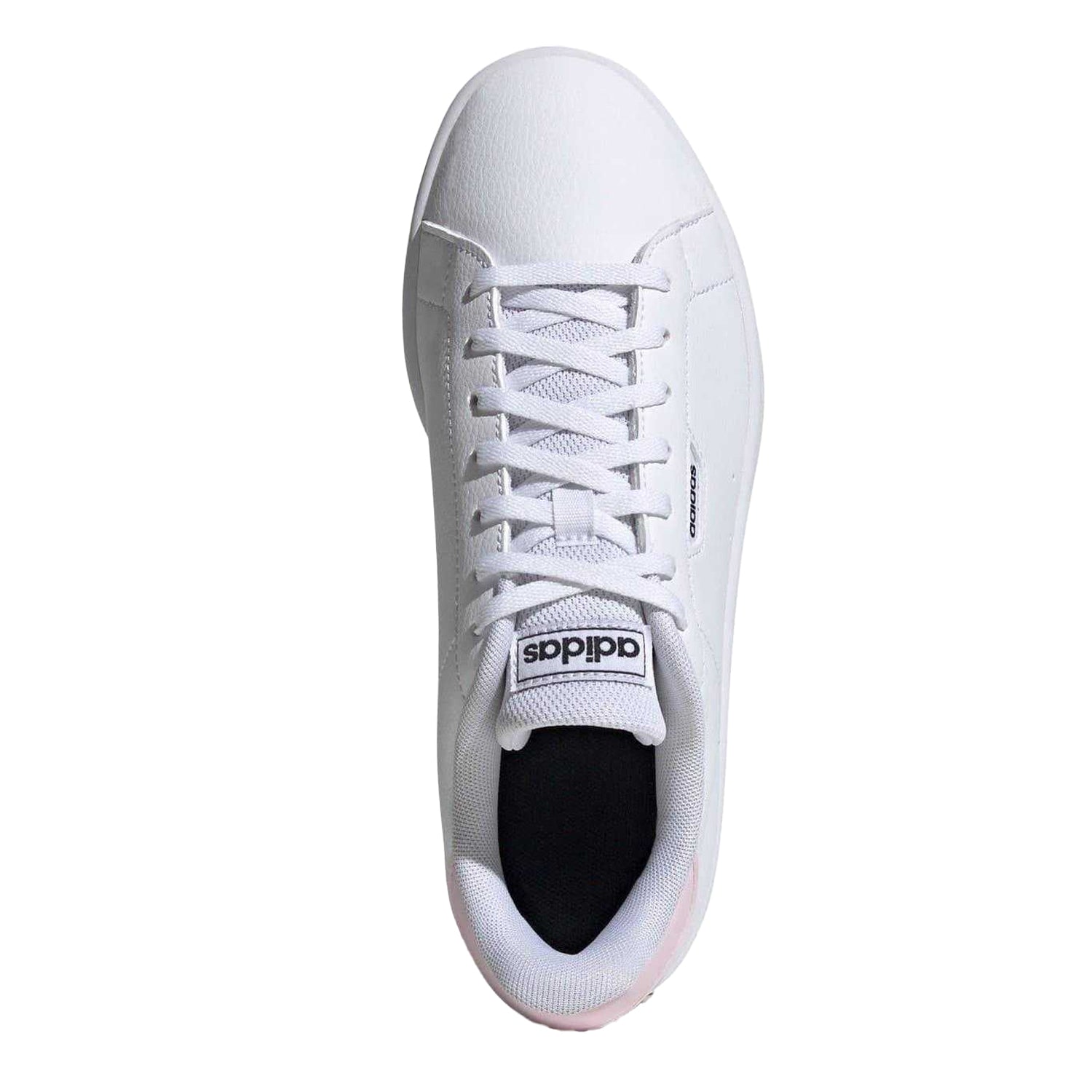 White-Pink - Lifestyle - Adidas Womens-Ladies Urban Court Shoes