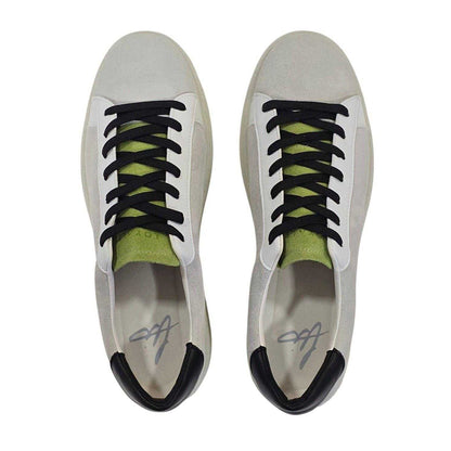 Grey - Lifestyle - Loyalti Mens Castro Leather Trainers
