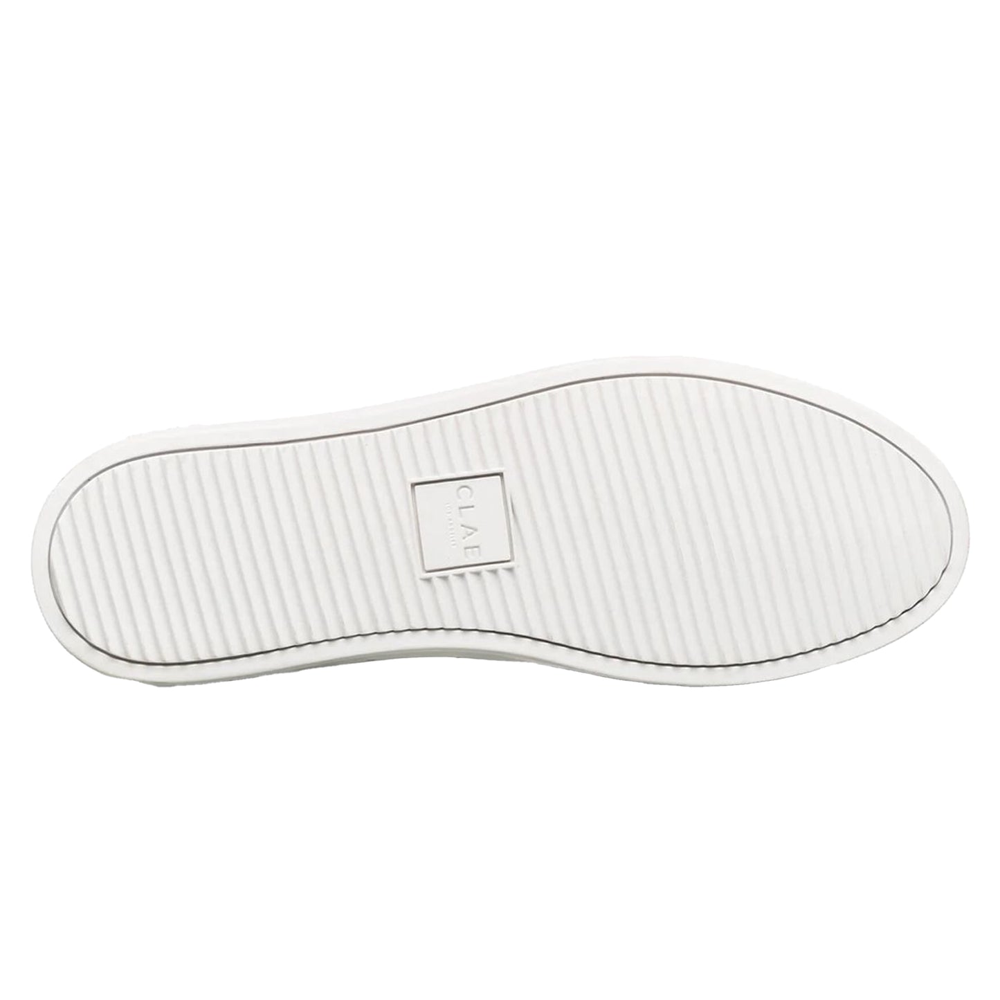 White - Side - CLAE Childrens-Kids Bradley Leather Trainers