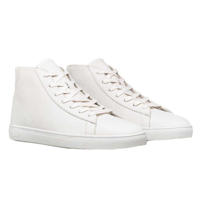 White - Lifestyle - CLAE Childrens-Kids Bradley Leather Trainers