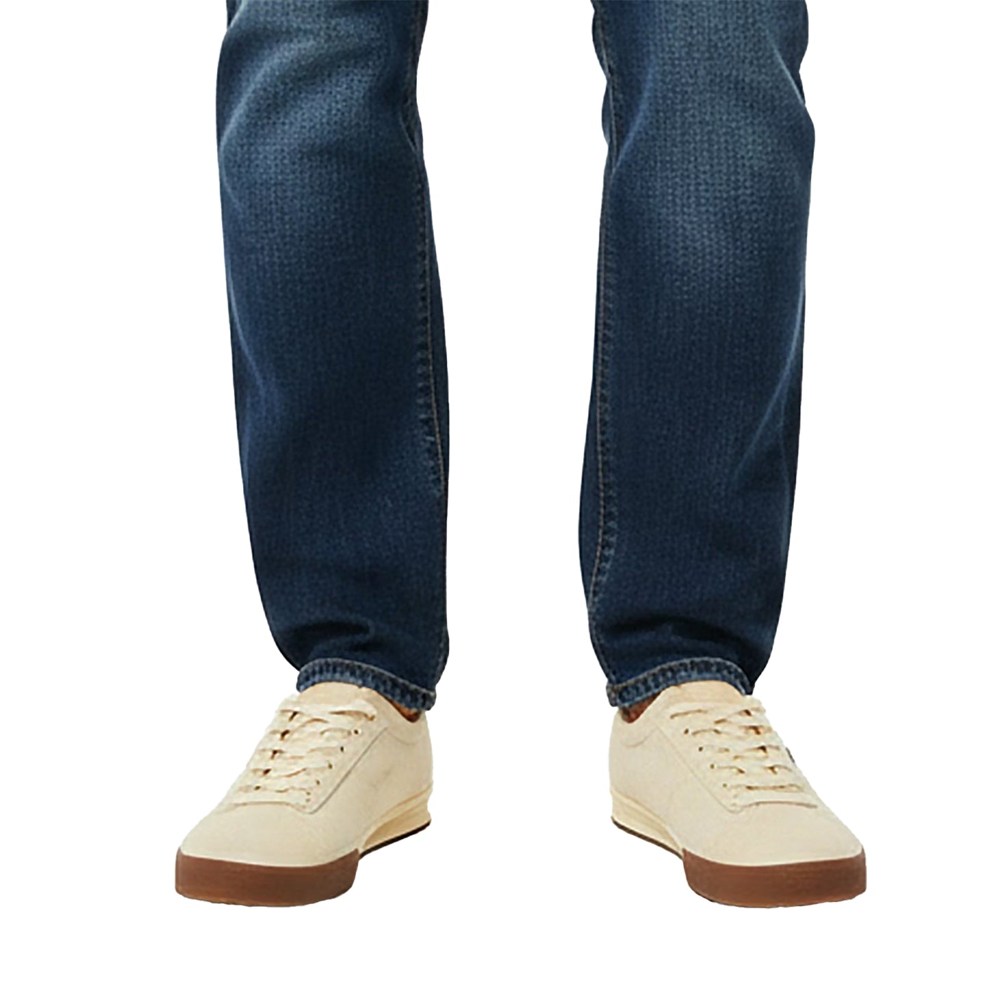 Off White - Lifestyle - Lacoste Mens Aura Leather Trainers