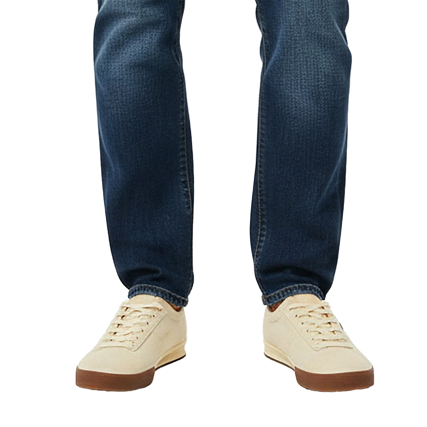 Off White - Lifestyle - Lacoste Mens Aura Leather Trainers