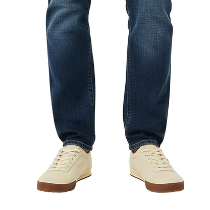 Off White - Lifestyle - Lacoste Mens Aura Leather Trainers