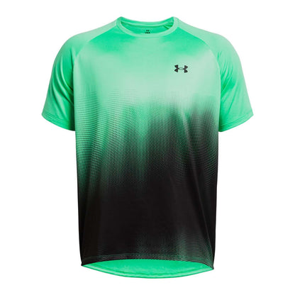 Green - Front - Under Armour Mens Tech Fade Short-Sleeved T-Shirt