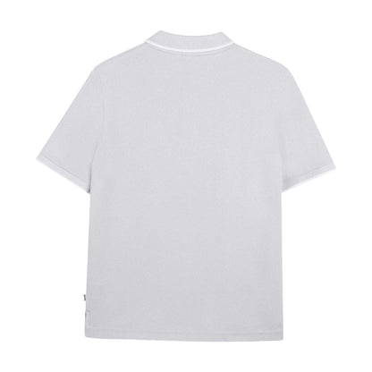Pale Blue - Back - Boss Boys Logo Polo Shirt