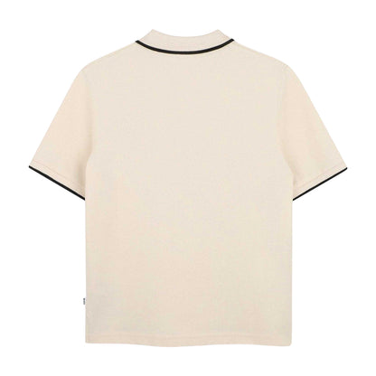 Sand - Back - Boss Boys Logo Polo Shirt