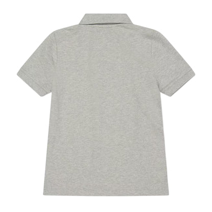 Grey Marl - Back - Lyle & Scott Childrens-Kids Small Logo Polo Shirt