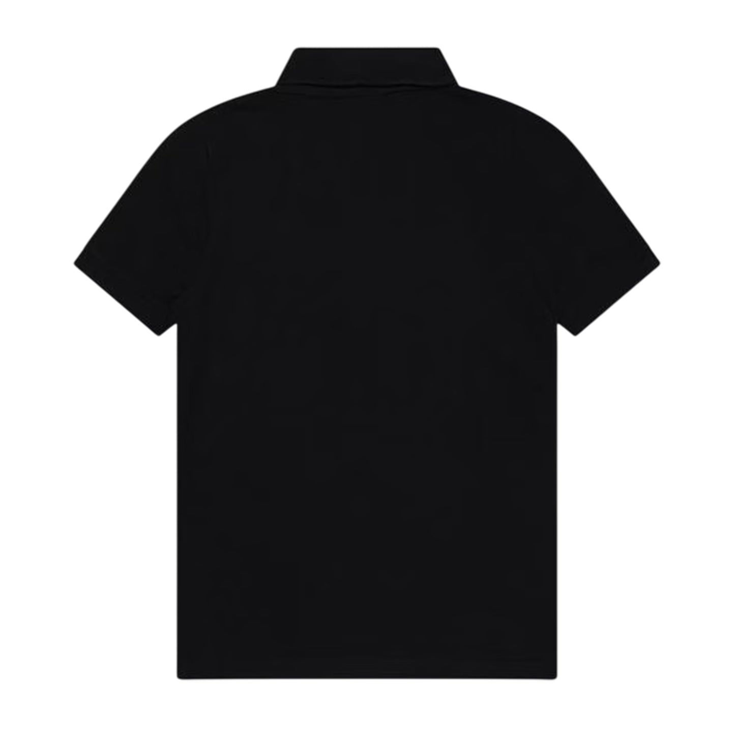 Jet Black - Back - Lyle & Scott Childrens-Kids Small Logo Polo Shirt