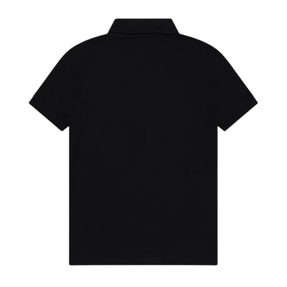 Jet Black - Back - Lyle & Scott Childrens-Kids Small Logo Polo Shirt